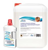 Универсальное моющее средство с дезинфицирующим эффектом, флакон 1л Kimika