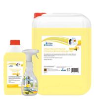 Очиститель стёкол и зеркал с запахом (Лимон),  канистра  5л Kimika