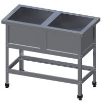 Ванна моечная Технологии Юга ВСМ-2/530-Н-ЮТ