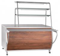 Прилавок для горячих напитков Abat Премьер ПГН-70Т-01 кашир.