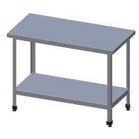 Стол производственный Технологии Юга СП-2/1400/700-Н-ЮТ