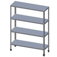 Стеллаж кухонный Технологии Юга СТК-950/400-ЮТ