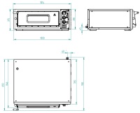 Печь для пиццы Abat ПЭП-4