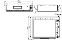 Печь для пиццы Abat ПЭП-6 без крыши