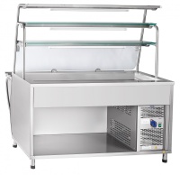 Прилавок холодильный Abat Премьер ПВВ(Н)-70Т-01-НШ