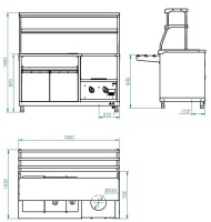 Мармит универсальный Abat Аста ЭМК-70КМУ