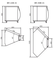 Модуль поворотный Abat Патша МП-45М-01