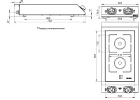 Плита индукционная Abat КИП-2Н