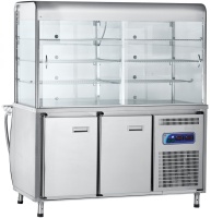 Прилавок-витрина холодильный Abat Патша ПВВ(Н)-70М-С-ОК