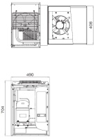 Среднетемпературный моноблок Polair MM 109 S