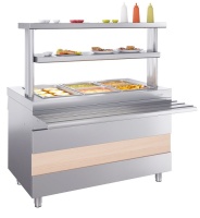 Мармит вторых блюд Atesy Ривьера М2-1120-02-СО (с отверстием под полку)