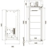 Холодильный шкаф Polair CM110-Sm