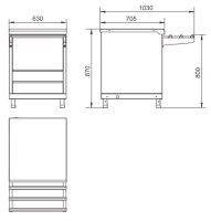 Модуль нейтральный Abat Аста МН-70КМ