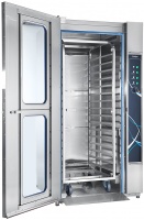 Расстоечный шкаф Abat ШРТ-16 (черный дизайн, два стекла)