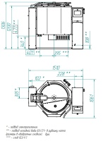Котел пищеварочный Abat КПЭМ-200-ОМП