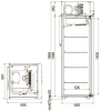 Холодильный шкаф Polair CM105-Gm