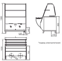 Мармит первых блюд Abat Патша ПМЭС-70М