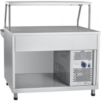 Прилавок холодильный с плоской столешницей Abat Аста ПВВ(Н)-70КМ-НШ