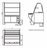 Мармит вторых блюд Abat Патша ЭМК-70М